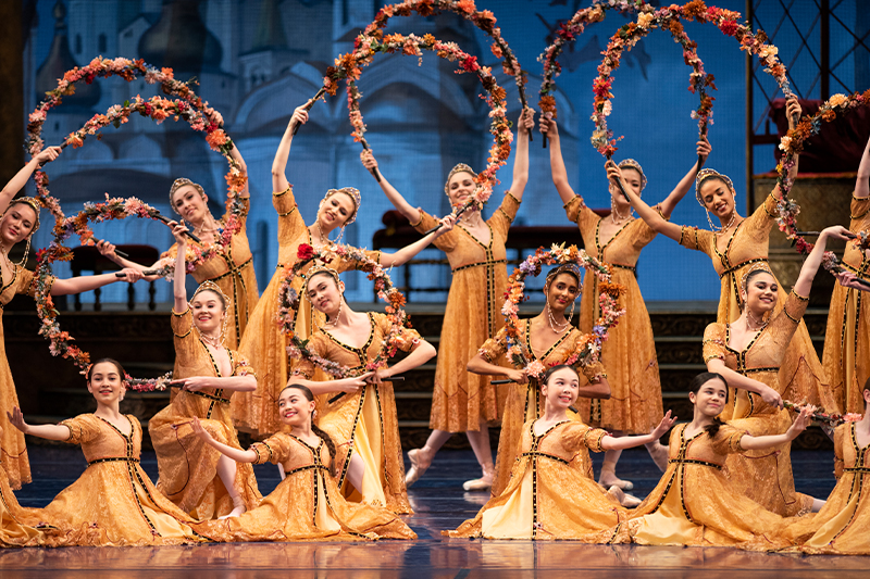 San Francisco Ballet in Tomasson's The Sleeping Beauty. (© Erik Tomasson)