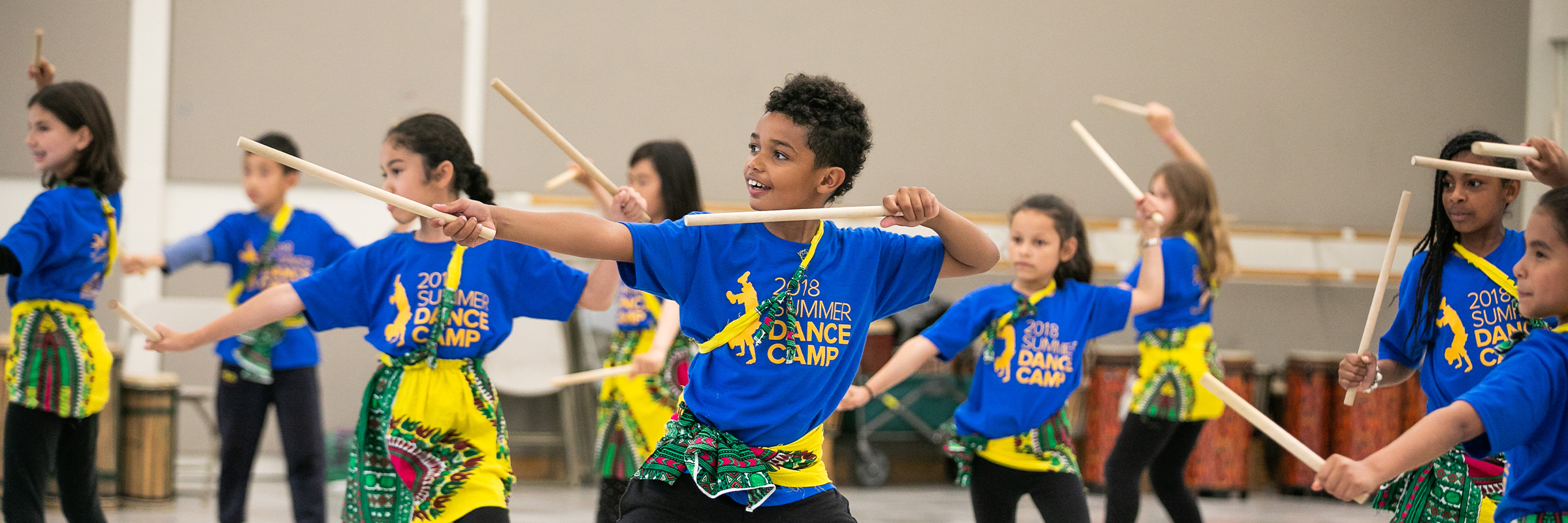 San Francisco Ballet's Summer Dance Camp in partnership with Boys & Girls Clubs of San Francisco // © Chris Hardy