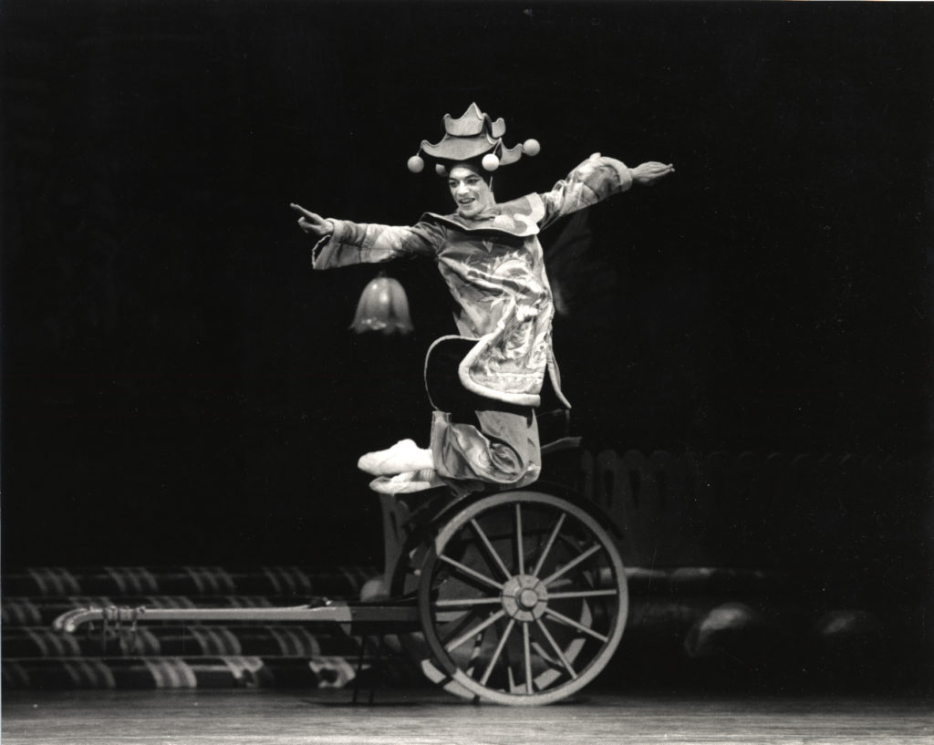 Julian Montaner in Lew Christensen's Nutcracker (© Marty Sohl. Courtesy of the Museum of Performance + Design, San Francisco)