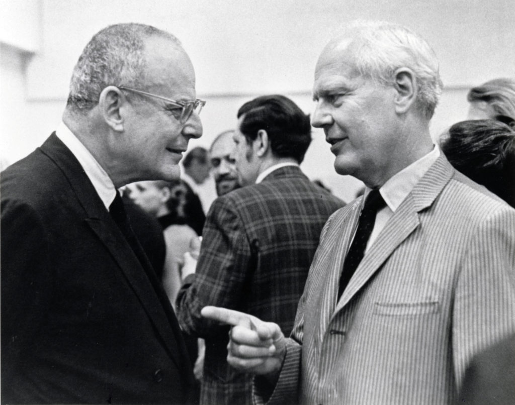 Lew Christensen and Lincoln Kirstein, circa 1970s // Courtesy of Museum of Performance + Design