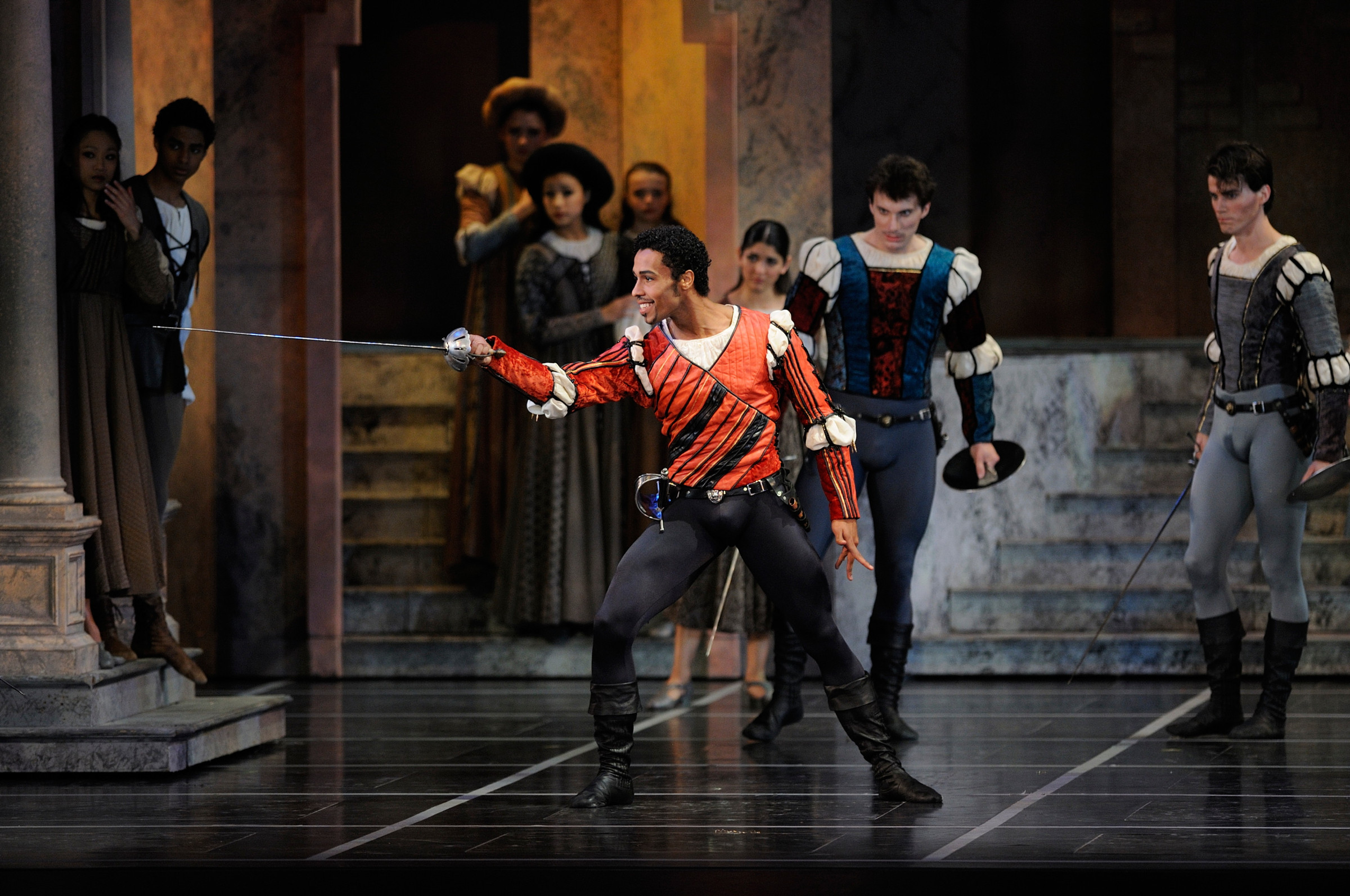 Daniel Deivison-Oliveira in Tomasson's Romeo & Juliet // © Erik Tomasson