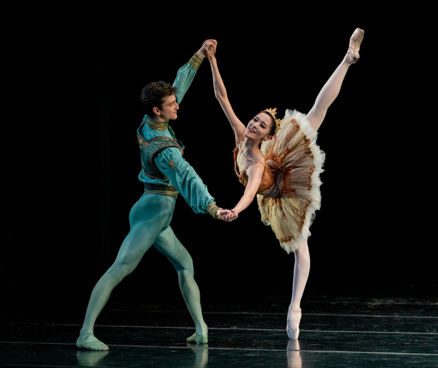 San Francisco Ballet School Trainees in Tomasson's Haffner Symphony // © Lindsay Thomas