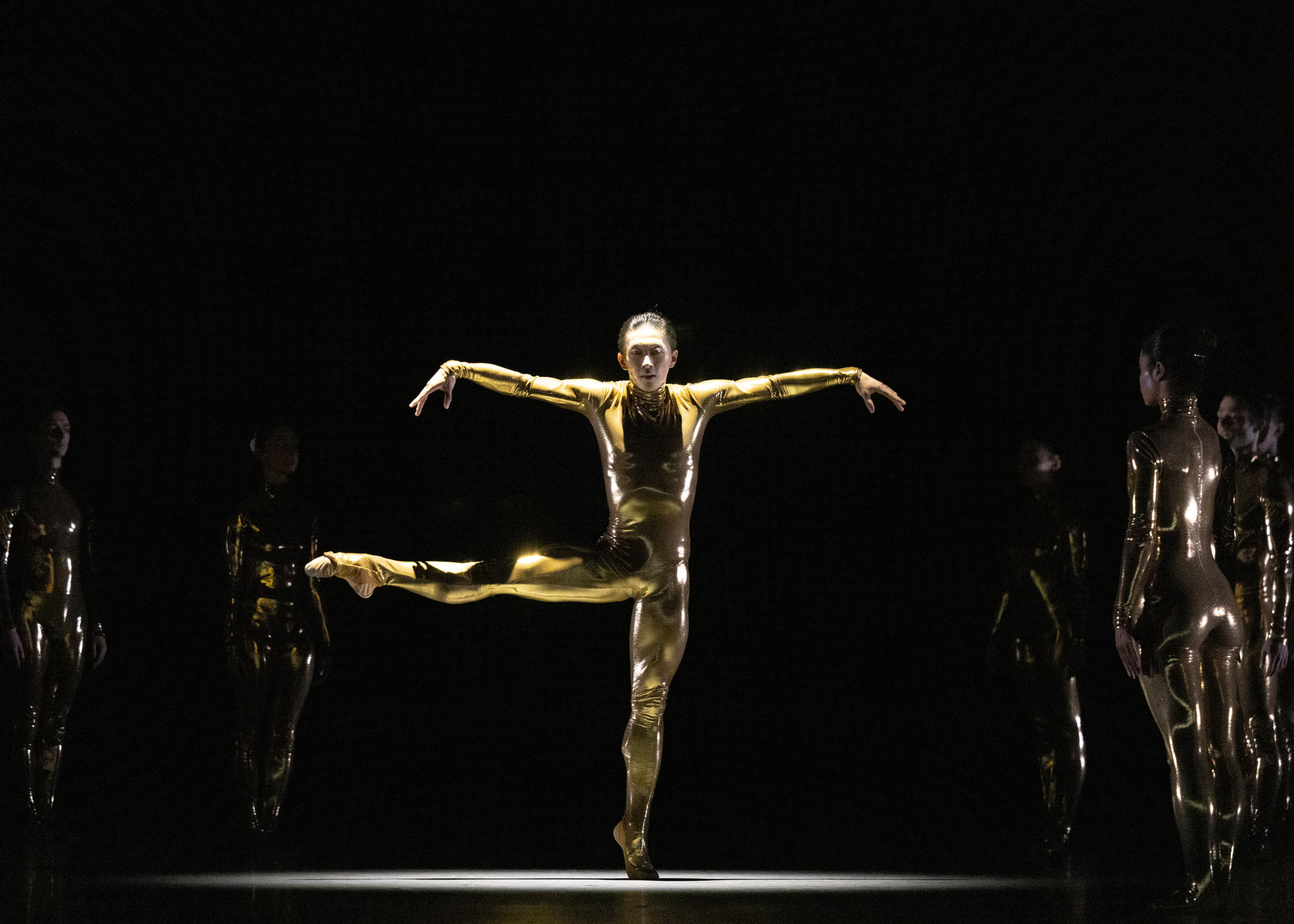 Wei Wang dancing in Mere Mortals