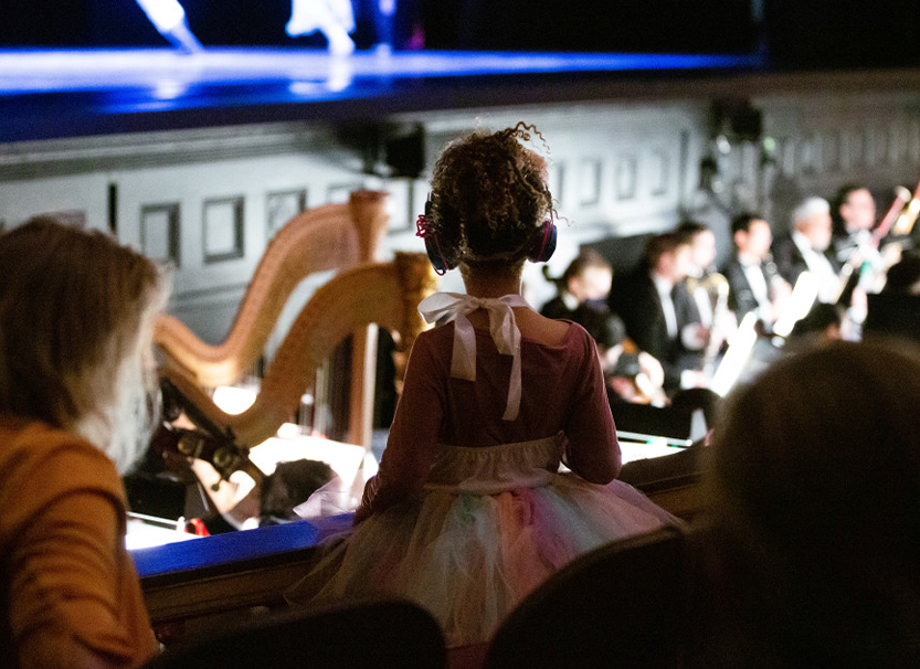 Patrons enjoy SF Ballet’s Sensory Friendly Performance of Tomasson's Nutcracker // © Lindsey Rallo