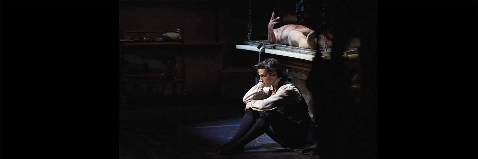 Joseph Walsh in Scarlett's Frankenstein // © Erik Tomasson