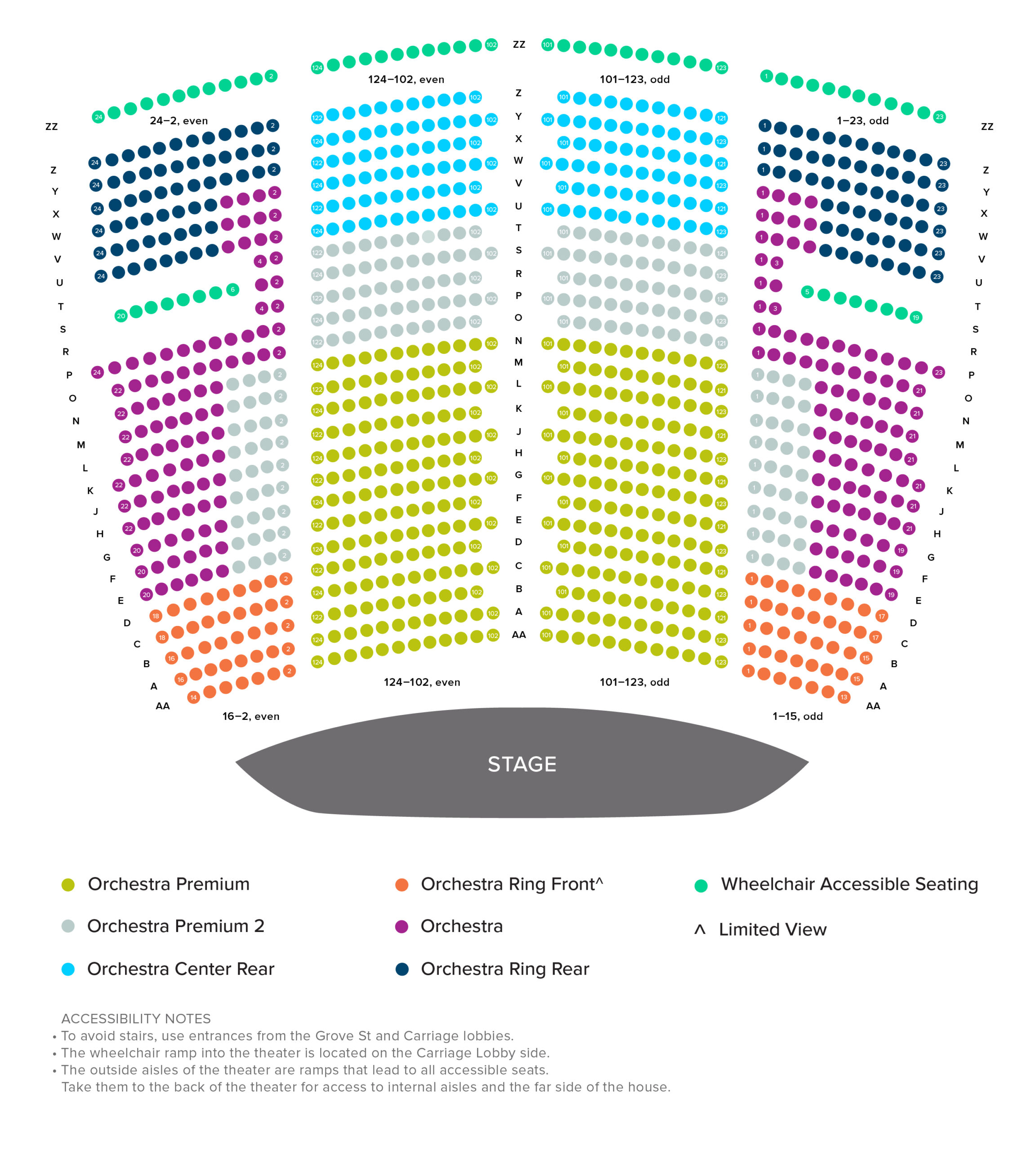 24 25 nutcracker seating chart san francisco ballet