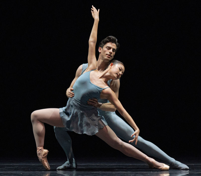 Wona Park and Joseph Walsh in Forsythe's Blake Works I // © Erik Tomasson