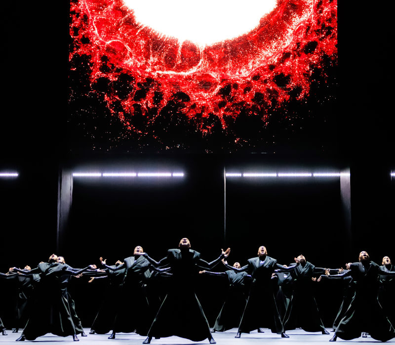 San Francisco Ballet in Aszure Barton and Sam Shepherd's Mere Mortals // © Chris Hardy
