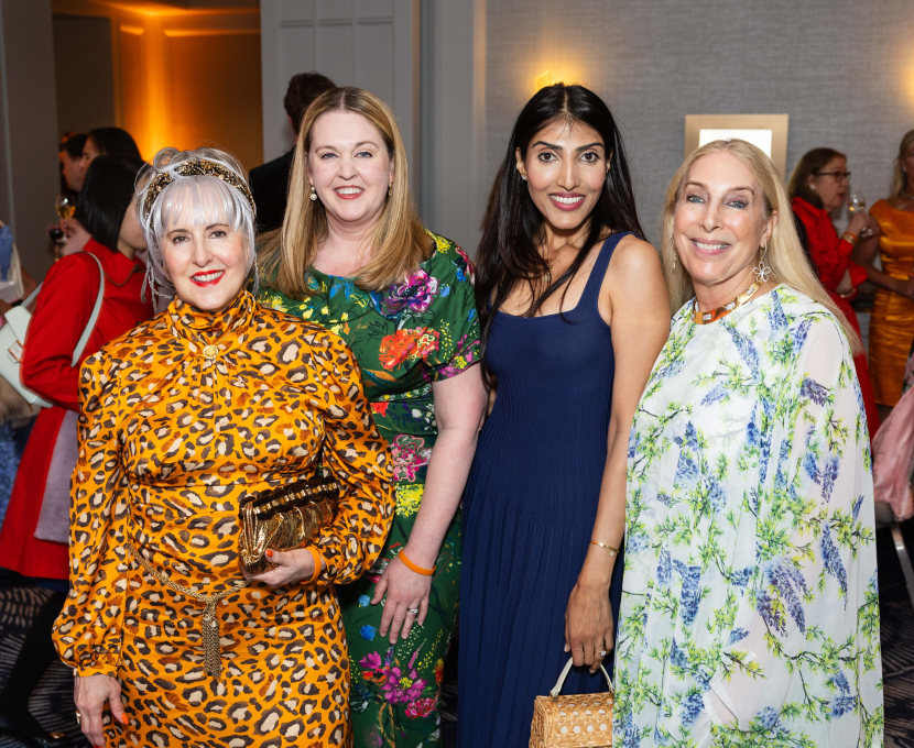 Maureen Knoll, Katie Colendich, Hemalee Patel and Betsy Linder attend San Francisco Ballet School 2024 Spring Festival Dinner
