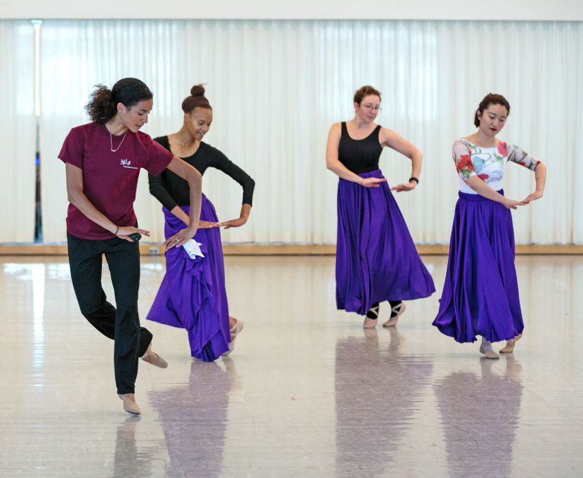 Scenes from San Francisco Ballet School's Adult Ballet Workshop