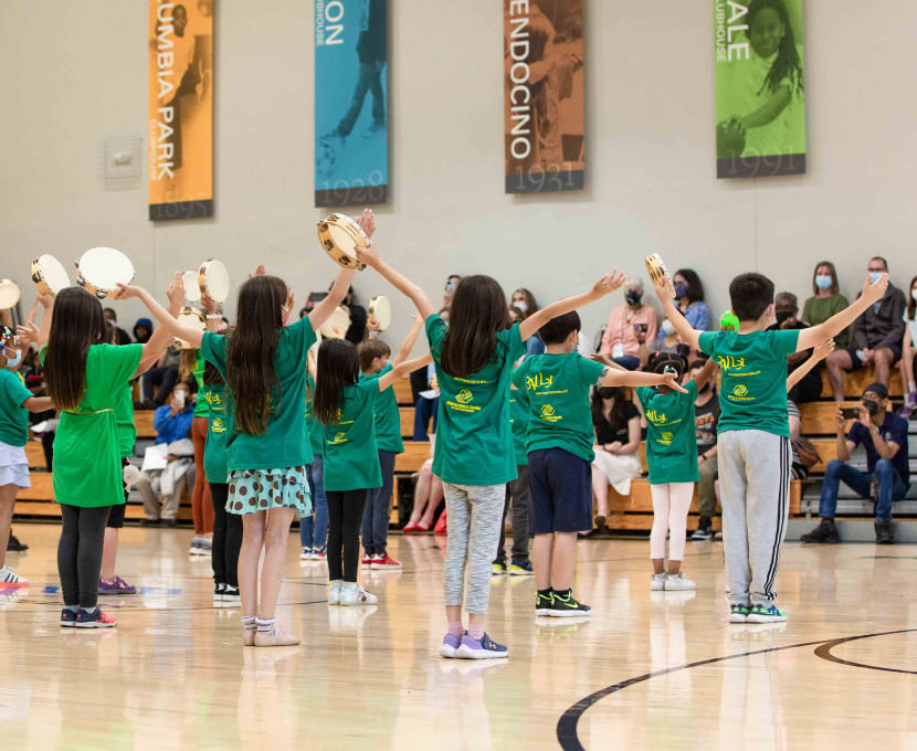 SF Ballet's annual Summer Dance Camp with students from Boys & Girls Clubs of SF (BGCSF)