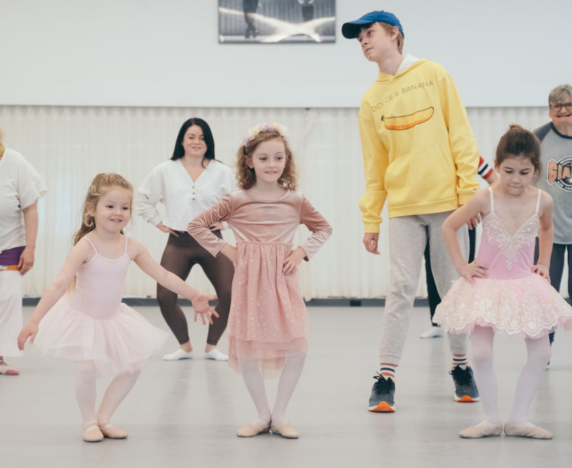 SF Ballet's Sensory Friendly Dance Along workshop