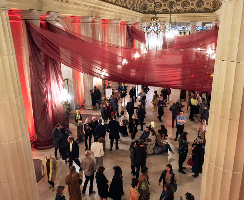 War Memorial Opera House lobby during MacMillan's Manon