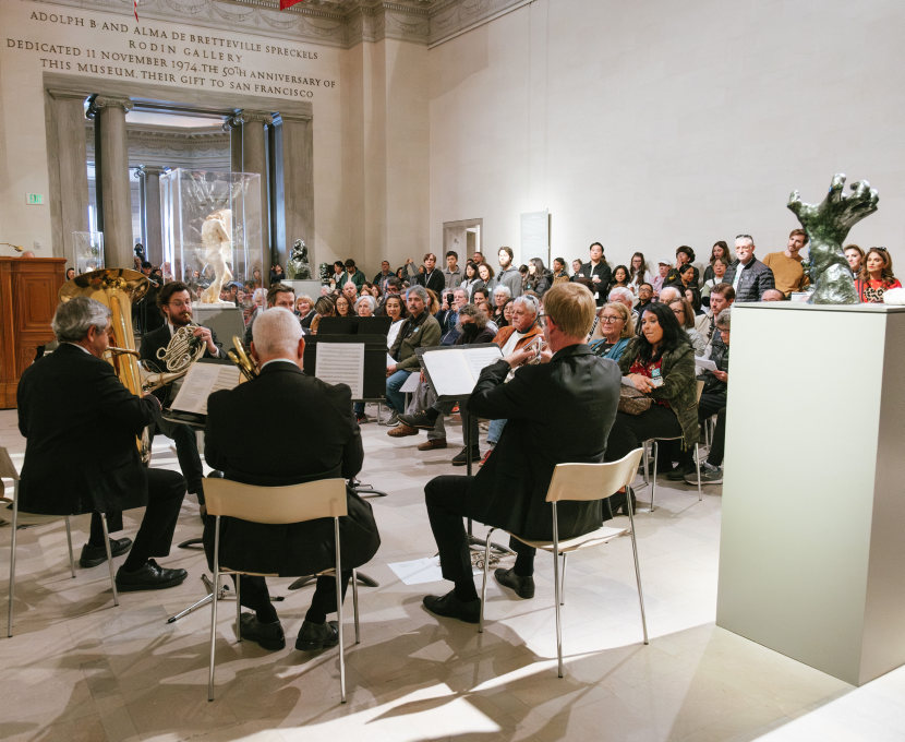Chamber music concert by San Francisco Ballet Orchestra members at the Legion of Honor