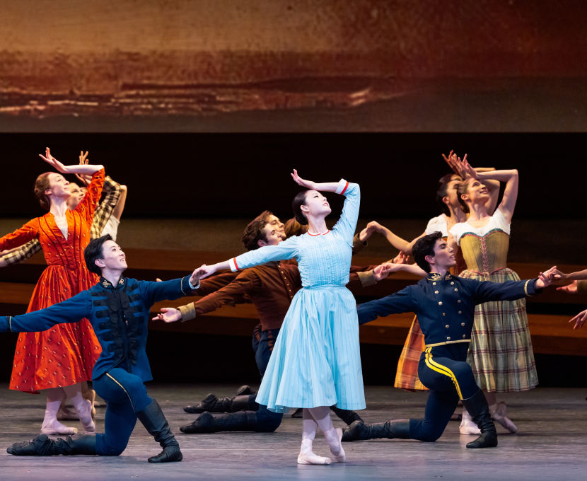 Wona Park and Wei Wang in Rojo's Raymonda