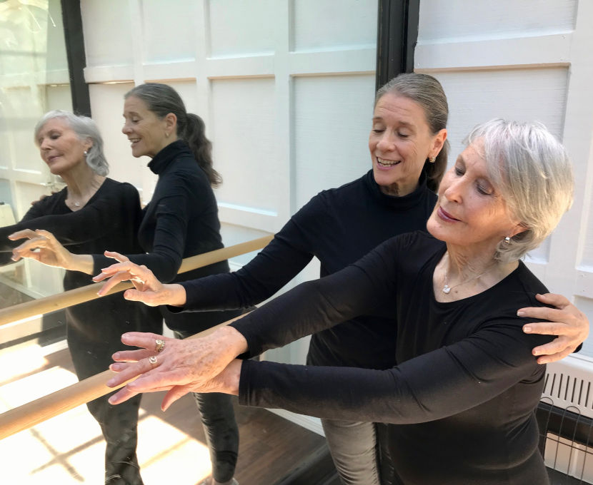 Cecelia Beam teaching Gentle Ballet Class