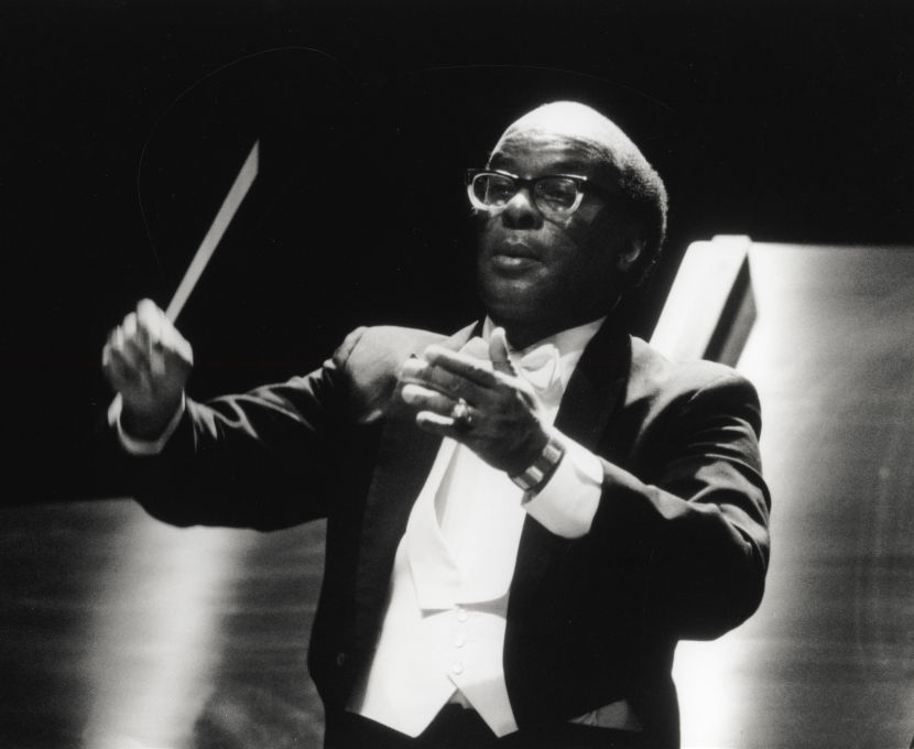 Denis de Coteau during a performance