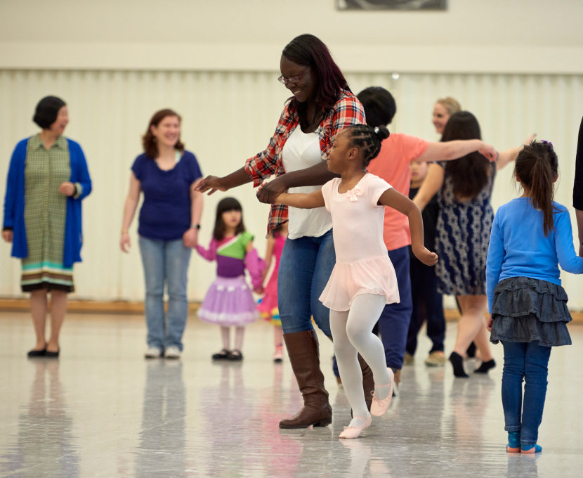 San Francisco Ballet's Sensory Friendly Family workshop. (© Erik Tomasson)