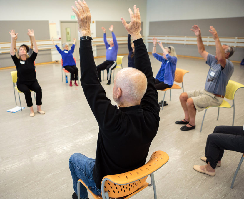 San Francisco Ballet School’s Dance Class for People with Parkinson’s // © Chris Hardy