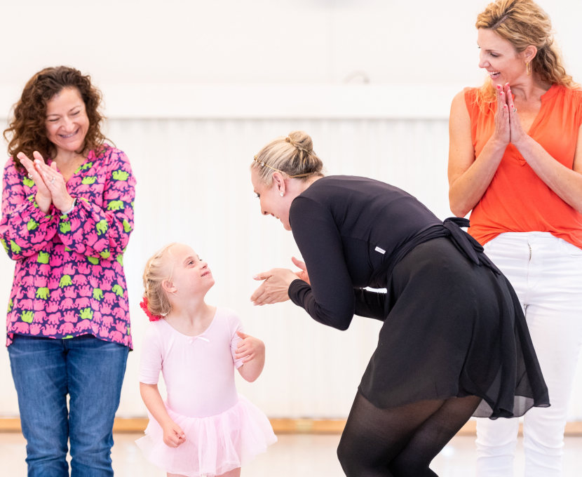 SF Ballet's Sensory Friendly Family Workshop. // © Alex Akamine