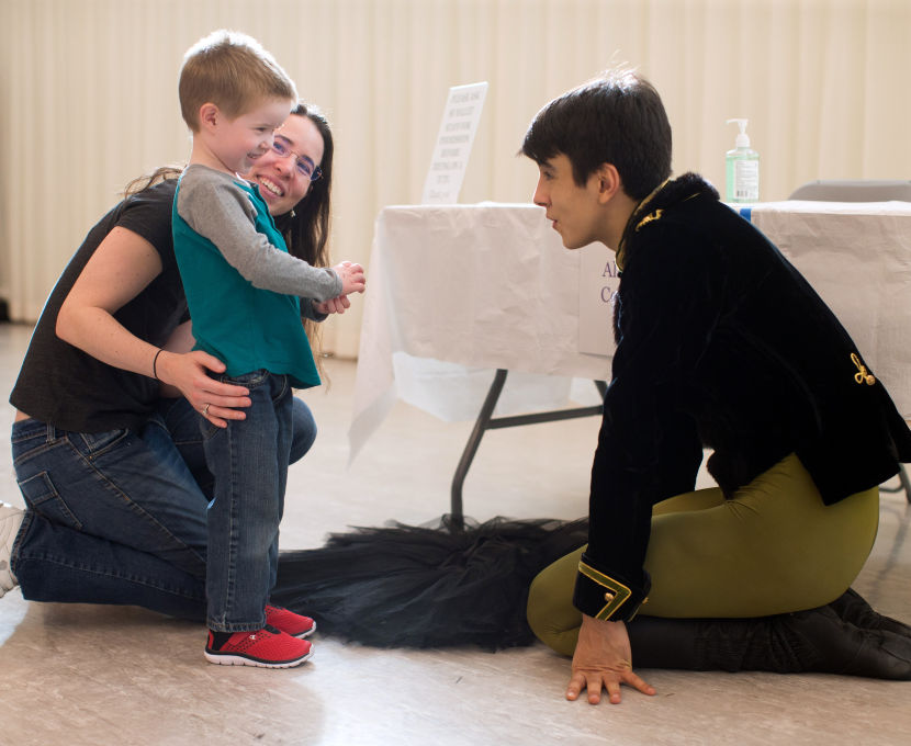 SF Ballet's Sensory Friendly Family Workshop. // © Beck Diefenbach