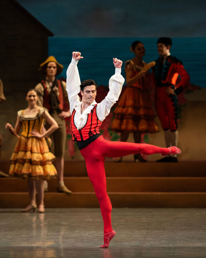 Joseph Walsh in Tomasson/Possokhov's Don Quixote // © Erik Tomasson