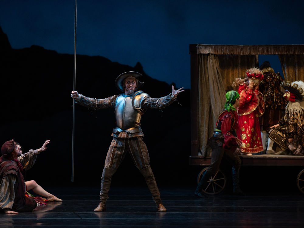 Nathaniel Remez in Tomasson/Possokhov's Don Quixote // © Erik Tomasson