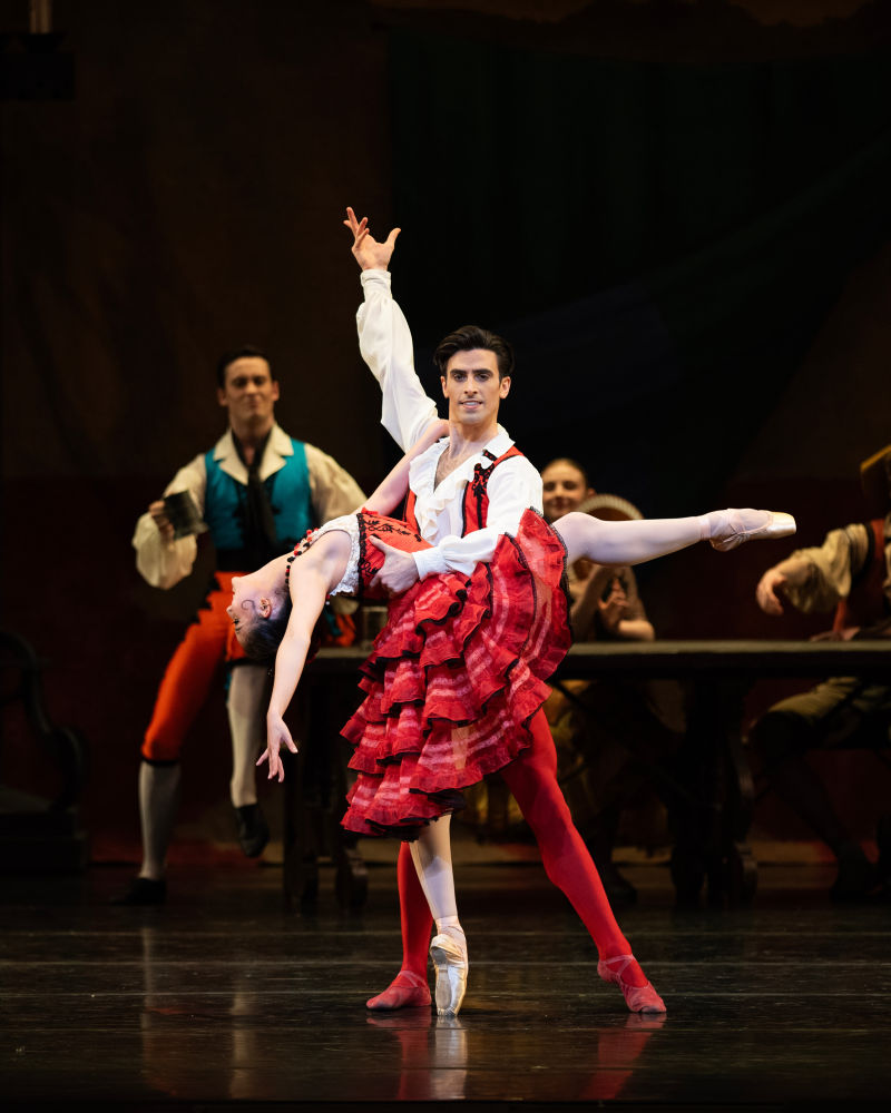 Wona Park and Joseph Walsh in Tomasson/Possokhov's Don Quixote // © Erik Tomasson