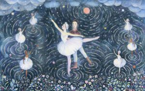 Image details: © San Francisco Ballet, illustration by Kristina Swarner